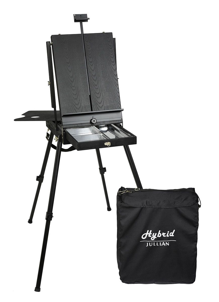 Easel Sur Support En Bois Avec L'image Sur Elle. Galerie