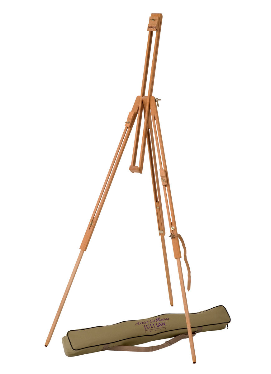 Jullian : Full Premium French Easel : Beechwood : With Carrying Bag -  Jullian - Brands